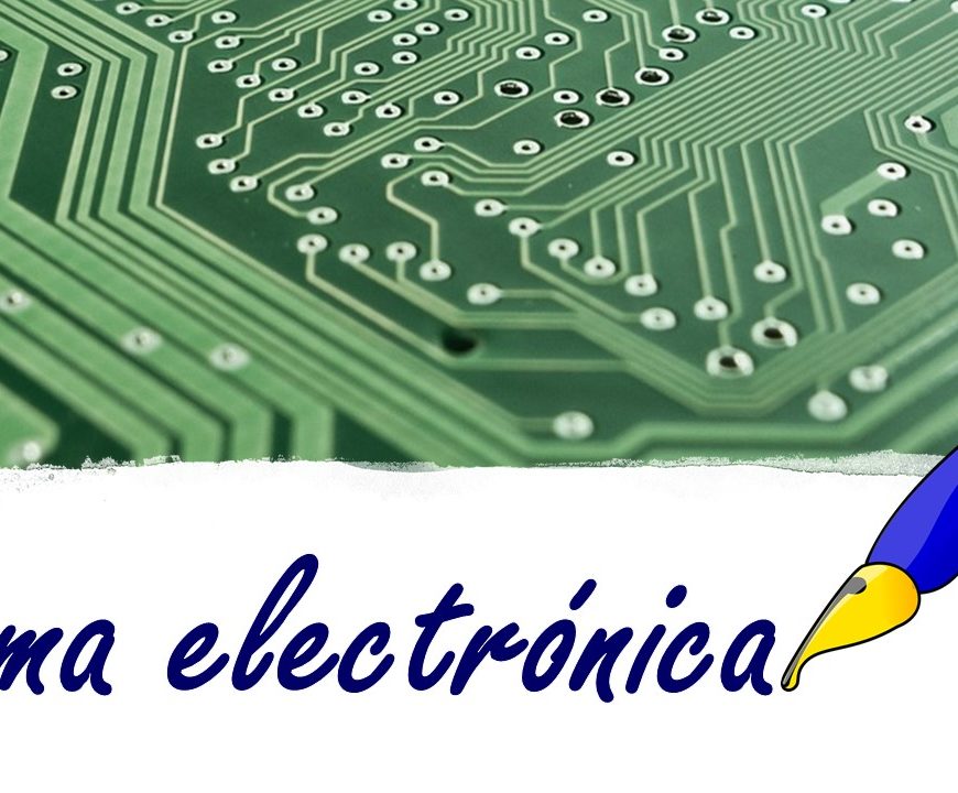 Firma electrónica