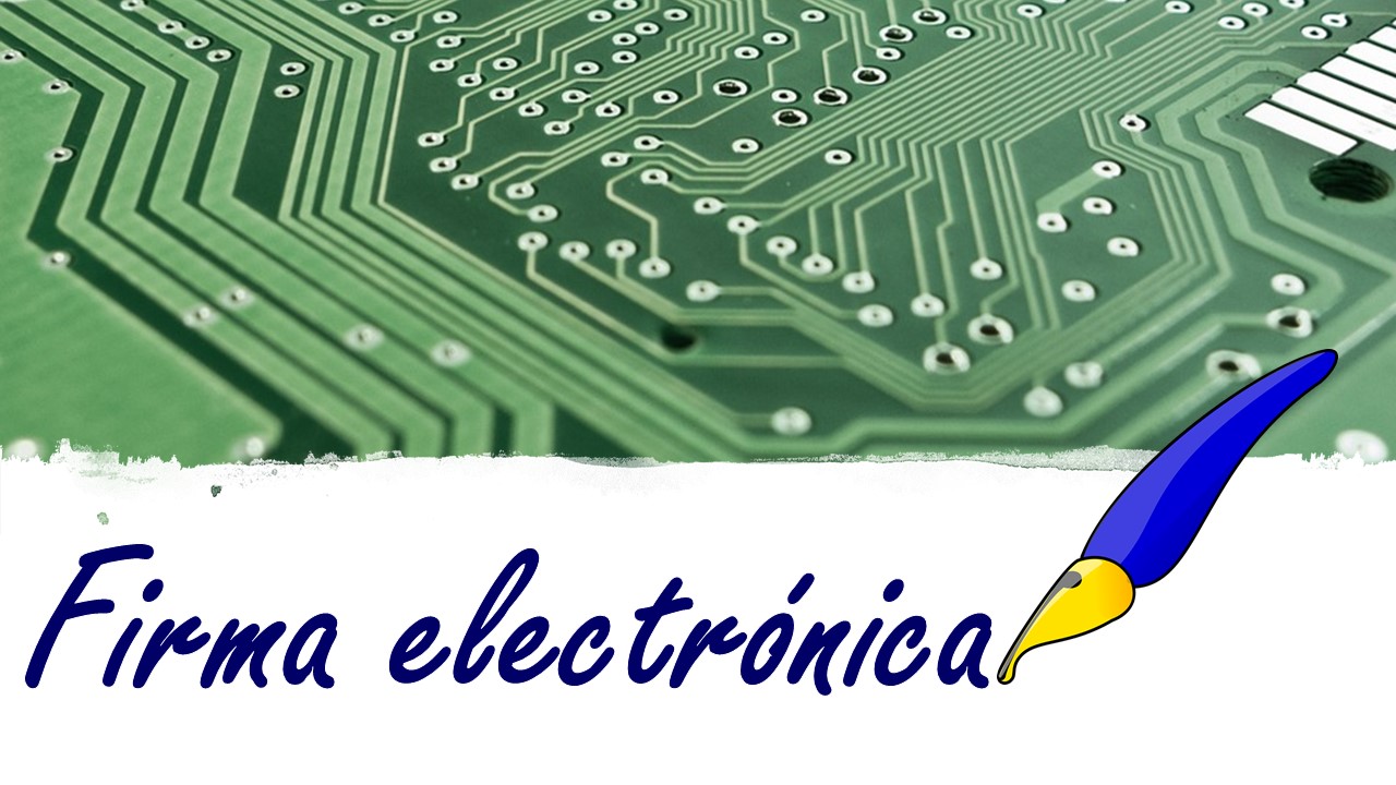 Firma electrónica